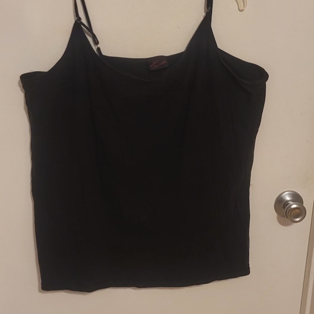 Women's Cami Tank Top  - Size 4X - Torrid Brand - Black